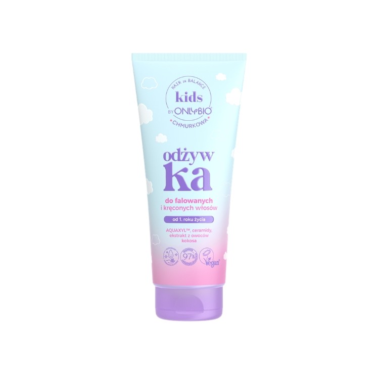 ONLYBIO Hair in Balance Kids Cloud Conditioner for Wavy and Curly Hair 200 ml