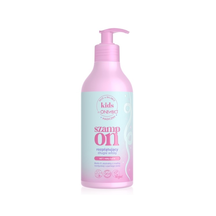 ONLYBIO Hair in Balance Kids Magical Shampoo for Detangling Long Hair 400 ml