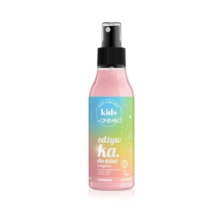ONLYBIO Hair in Balance Kids Conditioner in a mist with glitter 150 ml
