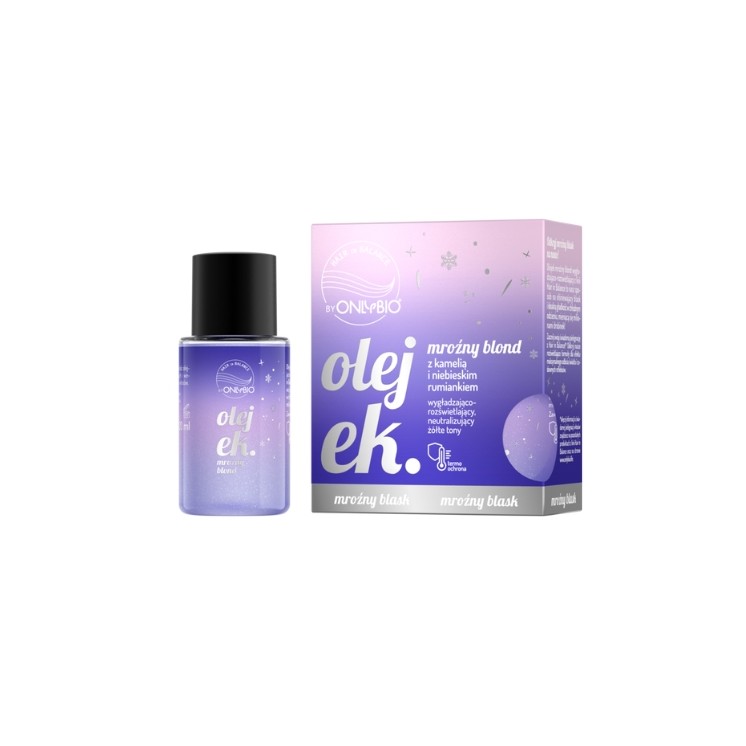 OnlyBio Hair in Balance Frosty Hair Oil for Cool Blondes 20 ml