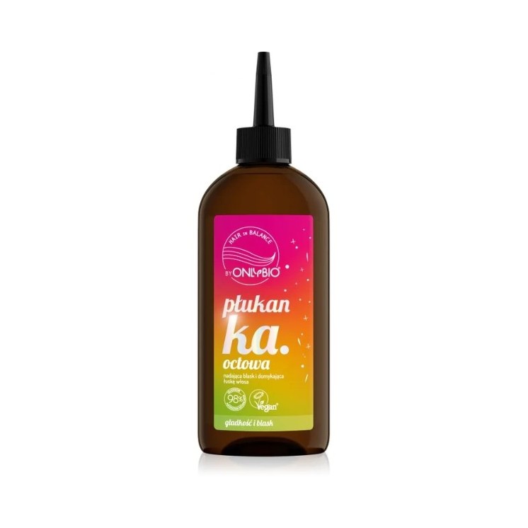 ONLYBIO Hair in Balance Vinegar Hair Rinse that seals the cuticle and adds shine 300 ml