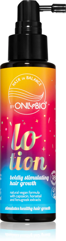 OnlyBio Hair in Balance care to promote hair growth