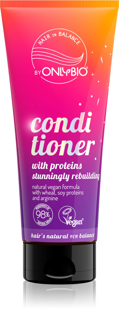 OnlyBio Hair in Balance protein conditioner for more hair volume