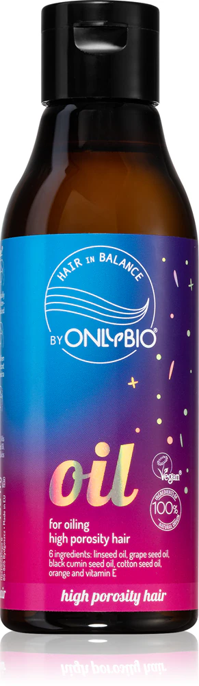 OnlyBio Hair in Balance regenerating hair oil for dry hair