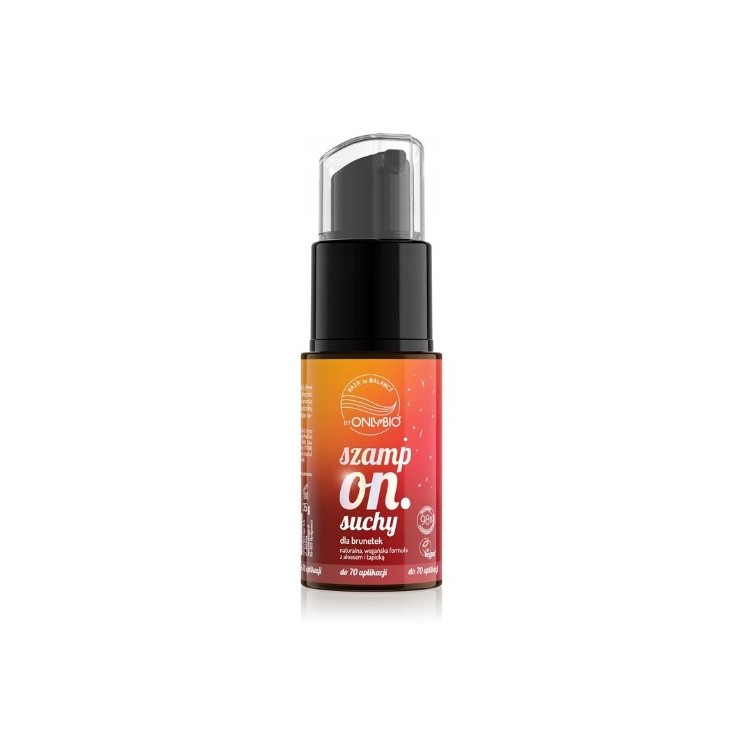 ONLYBIO Hair in Balance Dry Shampoo for Brunettes 35g