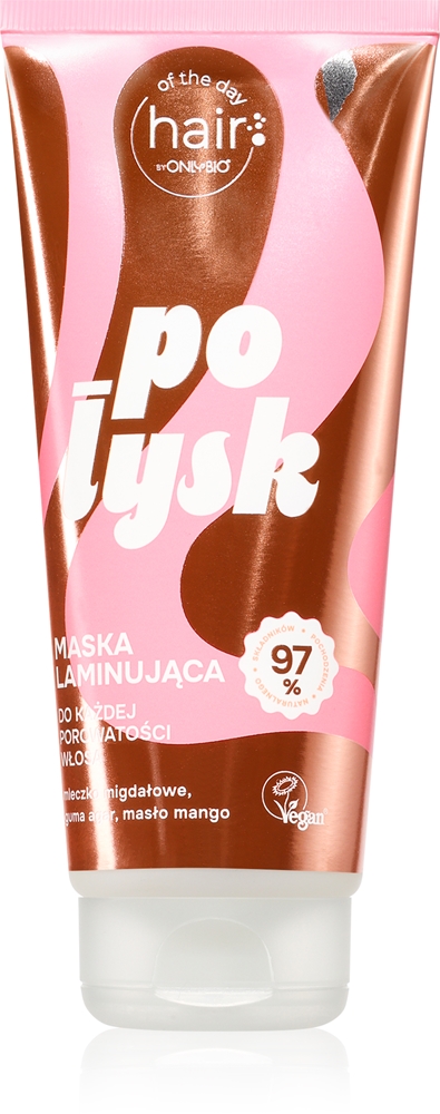 OnlyBio Hair Of The Day Shine Hair Lamination Mask Hair mask for shiny and smooth hair