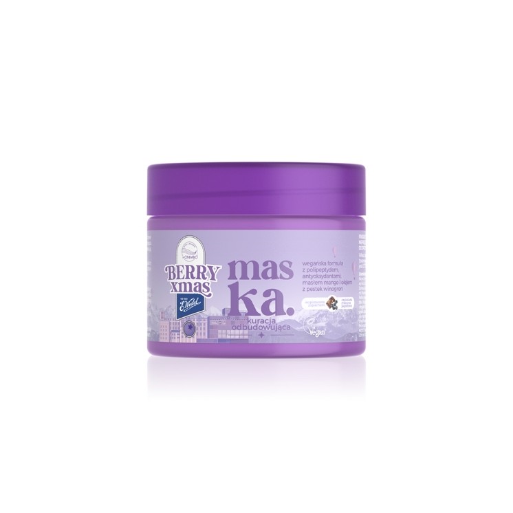 OnlyBio x Wedel Hair in Balance Regenerating Hair Treatment Mask Milk Chocolate Blueberry 50 ml
