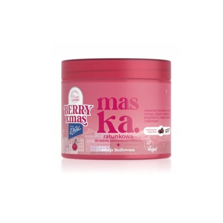OnlyBio x Wedel Hair in Balance Rescue Hair Mask Pawełek Cherry 200 ml