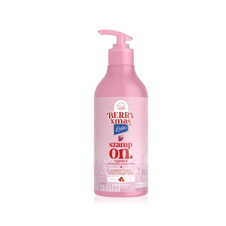 OnlyBio x Wedel Hair in Balance Rypacz Hair Shampoo Milk Chocolate Strawberry 400 ml