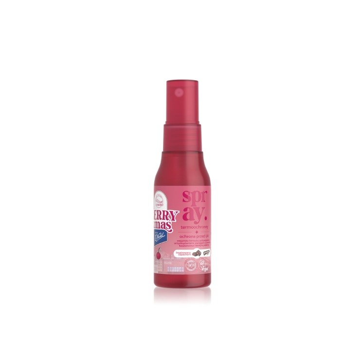 OnlyBio x Wedel Hair in Balance Thermo-protective Spray with UV filters for hair Pawełek cherry 50 ml