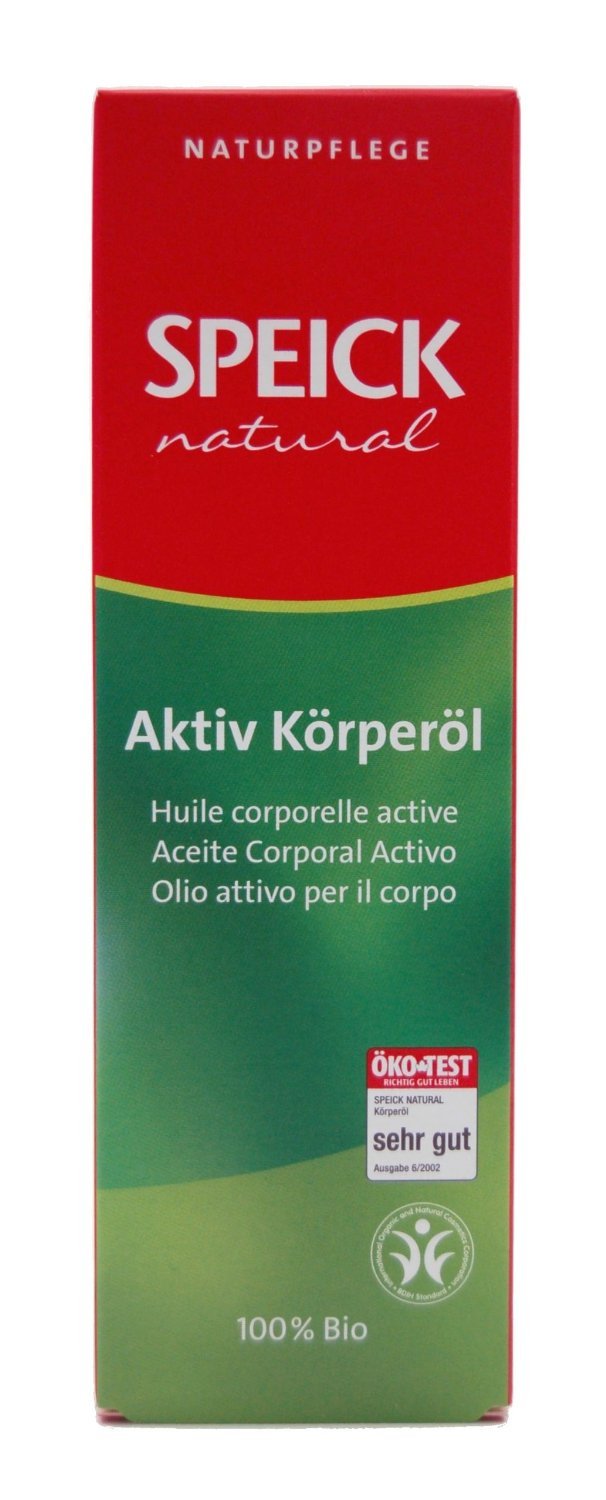 Speick Natural Body Oil in Dispenser, Double Pack 2 x 100 ml