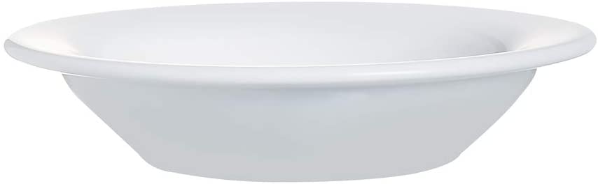 Arcoroc \'Opal Rimmed Bowl White. 4.5 (120 mm) Box quantity: 6