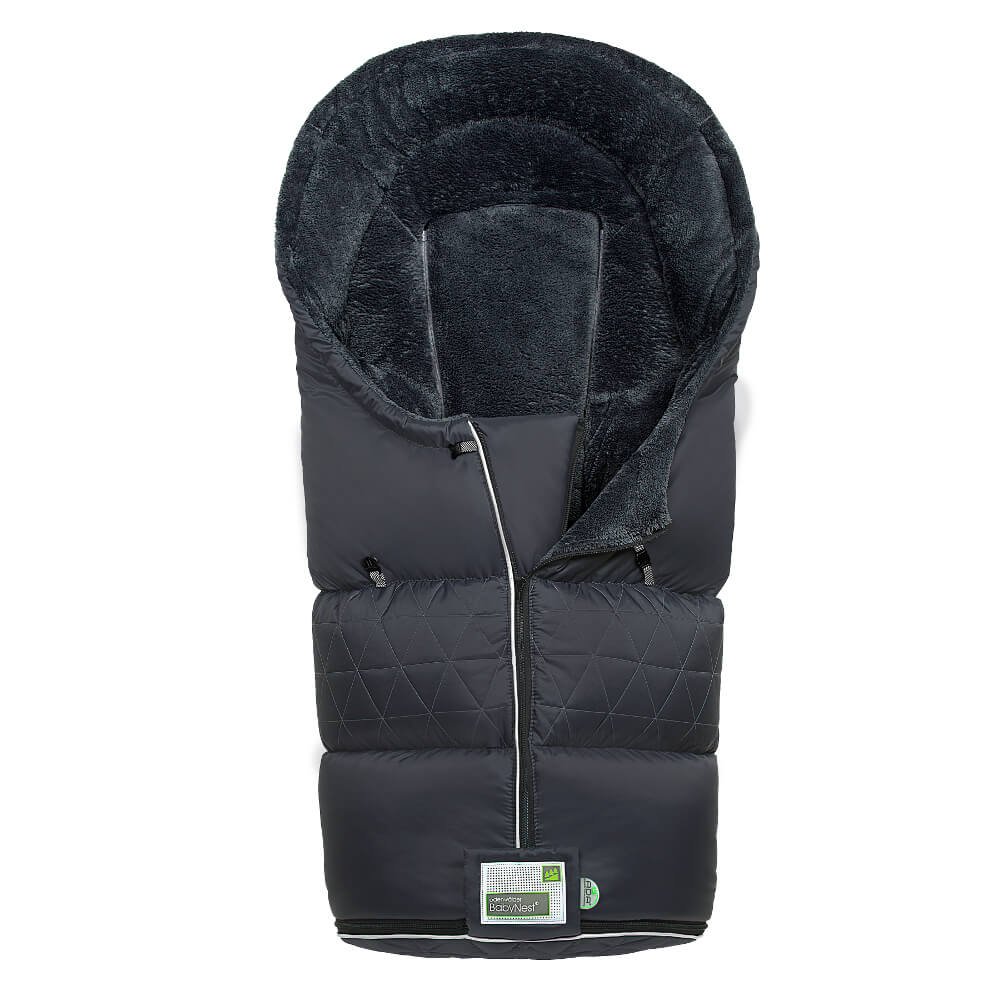 Odenwälder 12396 Footmuff Lo Go Classic  charcoal