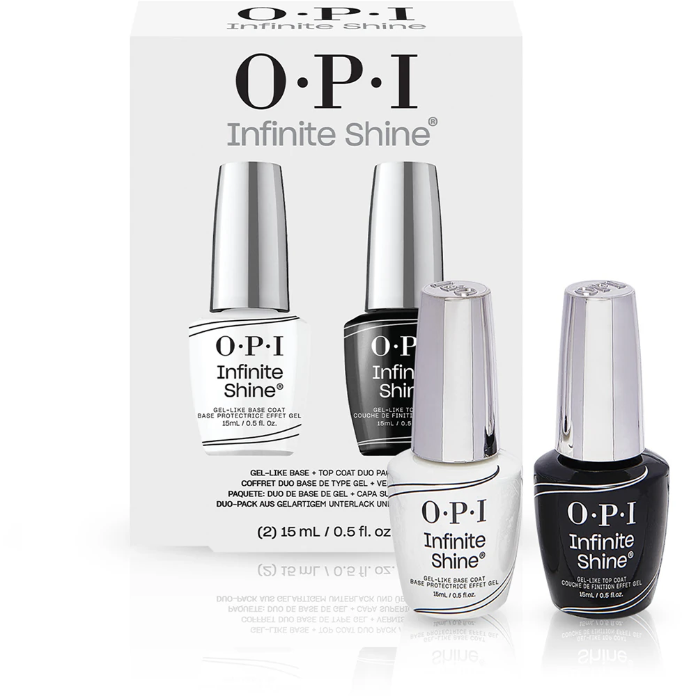 OPI Infinite Shine base and top coat for fingernails