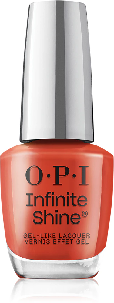 OPI Infinite Shine Silk nail polish with gel effect Knock 'Em Red 15 ml