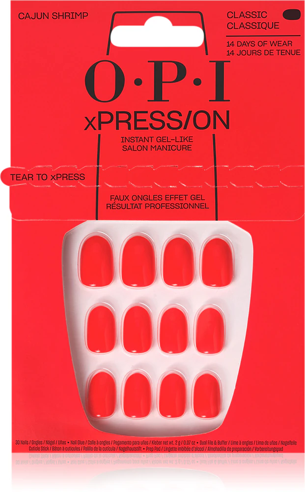 OPI xPRESS/ON artificial fingernails