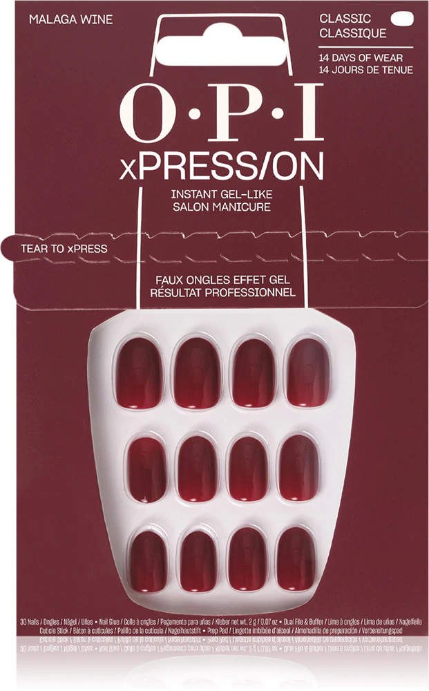 OPI xPRESS/ON artificial fingernails