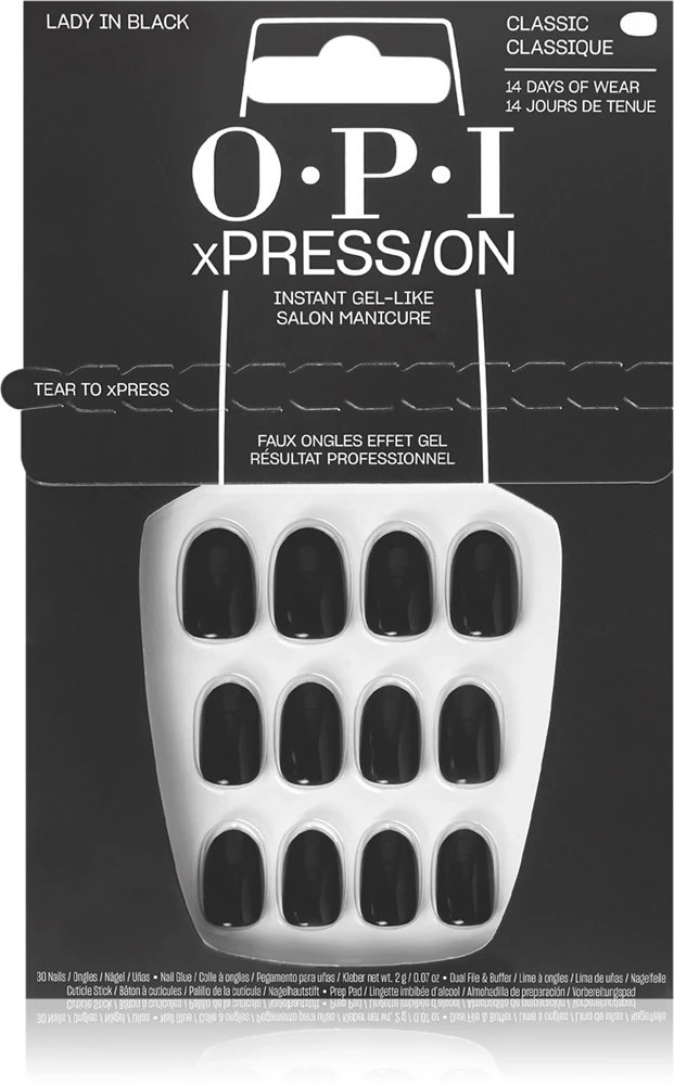 OPI xPRESS/ON artificial fingernails