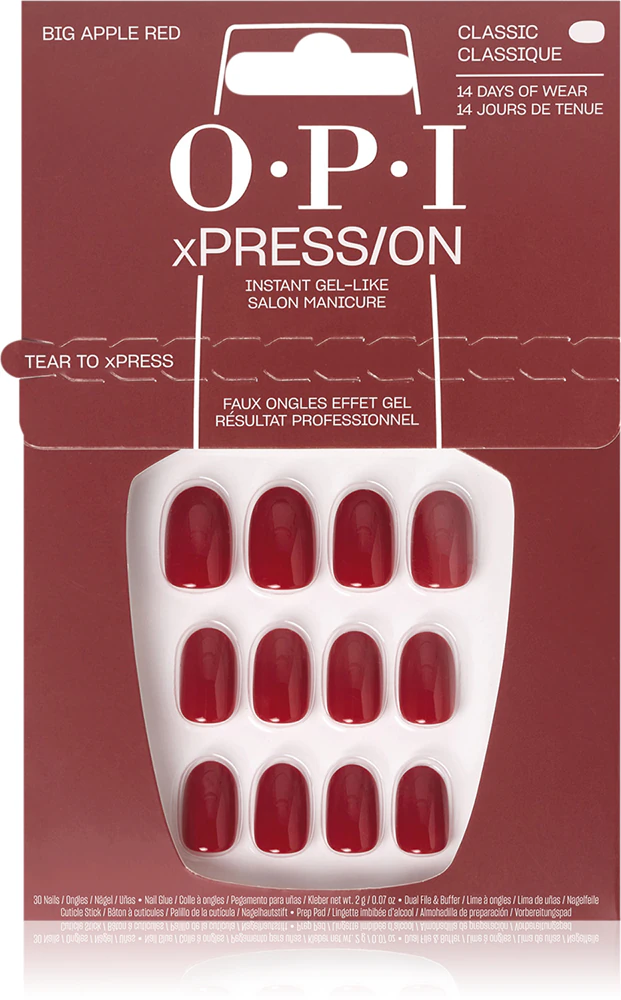 OPI xPRESS/ON artificial fingernails