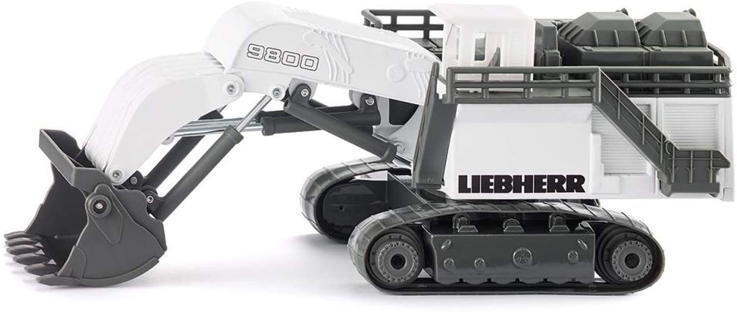 Siku Excavator, Liebherr Mining Digger, White