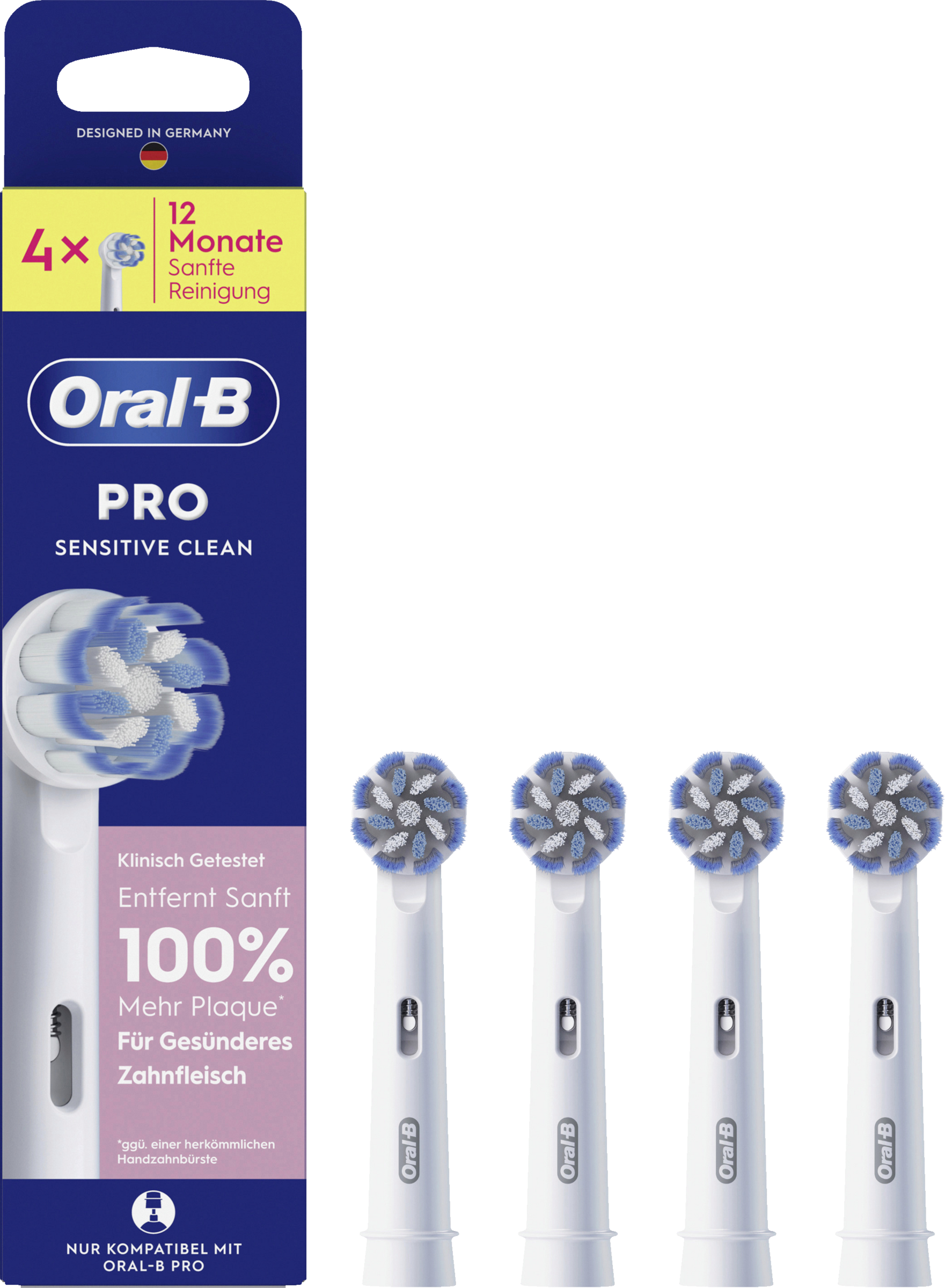 Oral-B 4-pack Pro Sensitive Clean brush heads