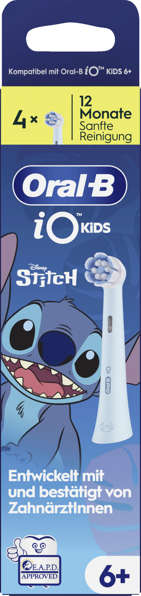 Oral-B iO Kids Stitch replacement brush heads