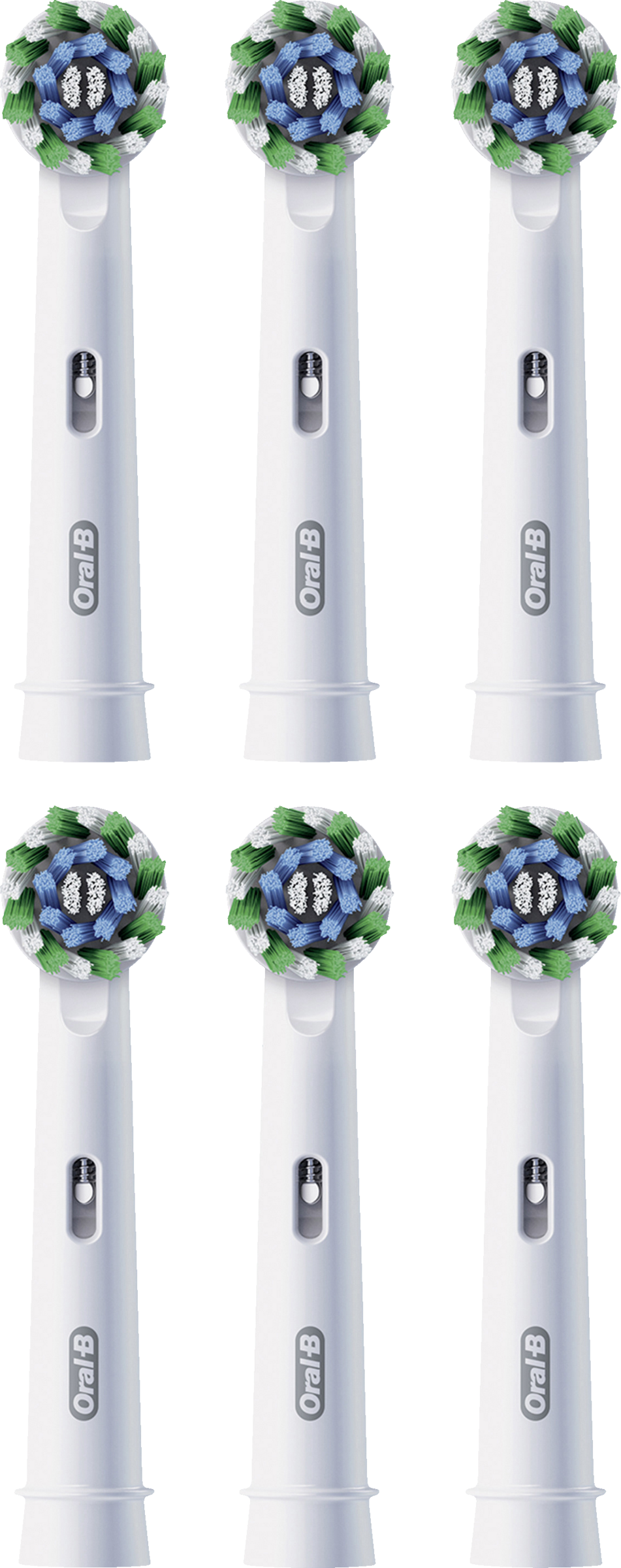 Oral-B Pro Cross Action white brush heads