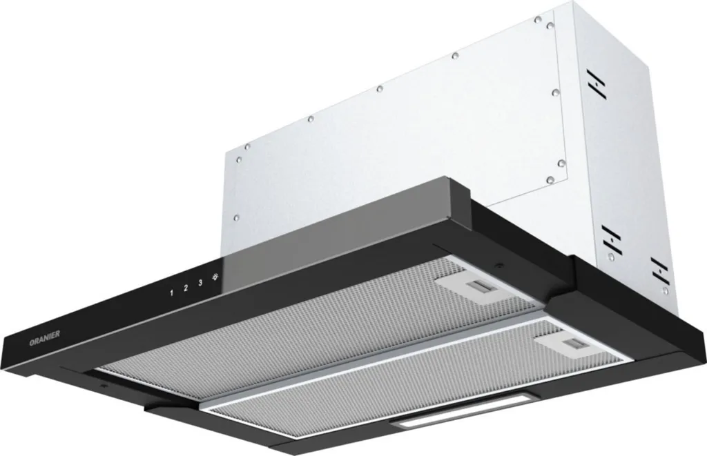 Oranier FLA660 Flat Screen Hood 60 cm Black