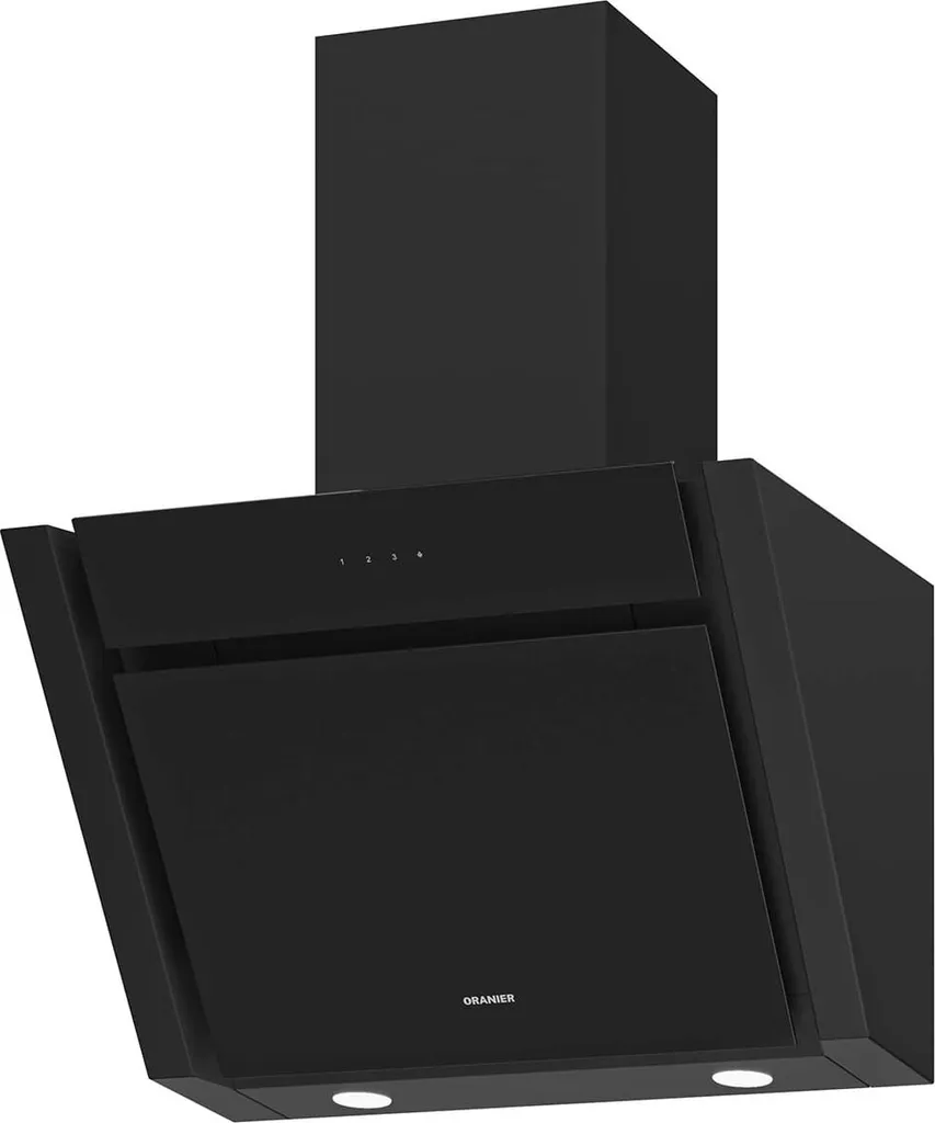 Oranier MEBA60S2 60 cm head-free extractor hood pureBLACK