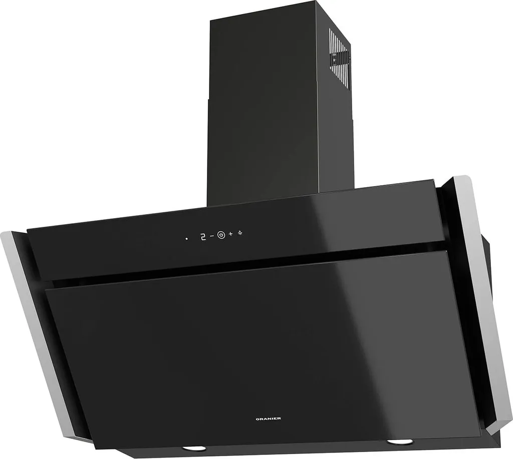 Oranier MEBA90S1 90 cm head-free extractor hood, pure Black