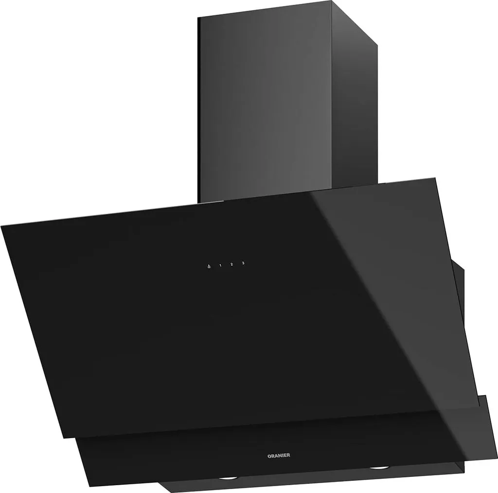 Oranier MIRAN75S1 Head-free extractor hood 75 cm pureBlack