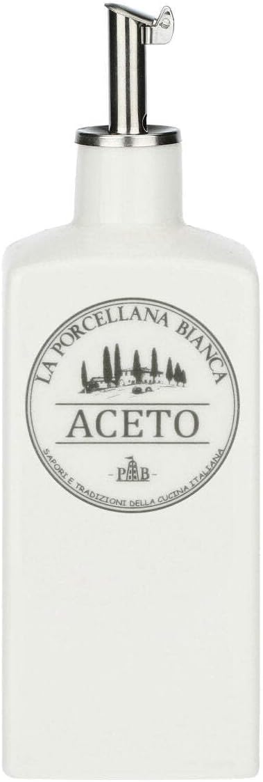 LA PORCELLANA BIANCA Porcelana Conserva Vinegar Bottle 250 ml