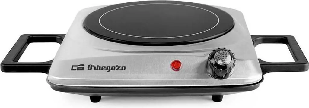 Orbegozo PCE 4050, Silver, Worktop, Sealed slab, Glass ceramic, 1 zone(s), 1 zone(s)