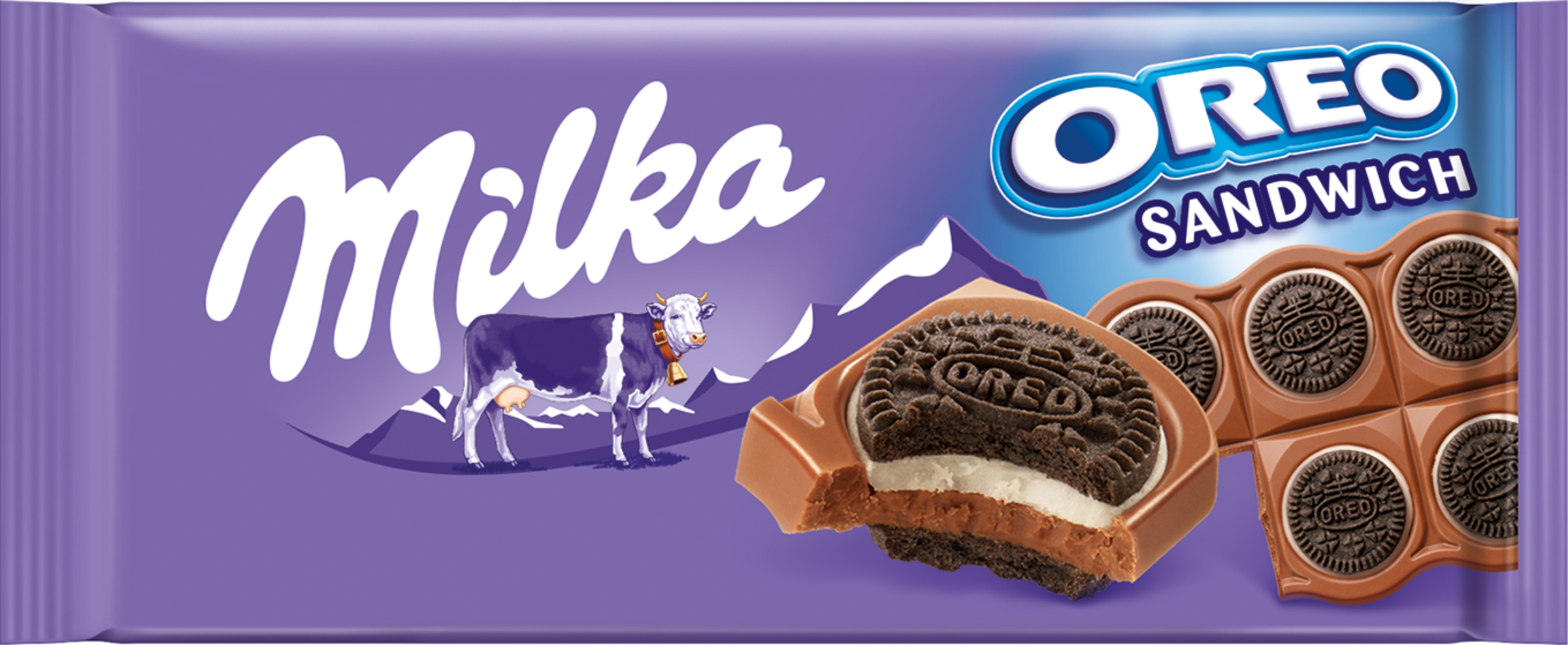Milka Oreo sandwich