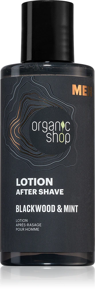 Organic Shop Men Blackwood & Mint refreshing aftershave