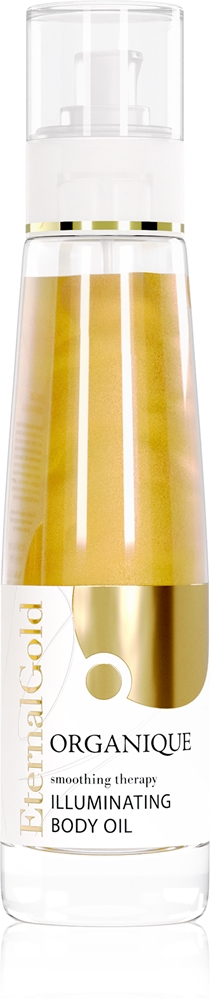 Organique Eternal Gold Smoothing Therapy Dry Body Oil with Glitter Particles