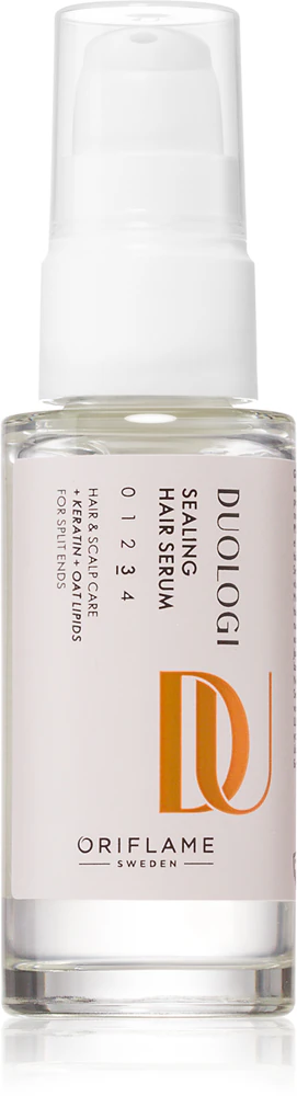 Oriflame DUOLOGI Strengthening and regenerating hair serum for dry hair ends
