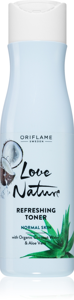 Oriflame Love Nature Aloe Vera & Coconut Water refreshing facial toner with moisturizing effect
