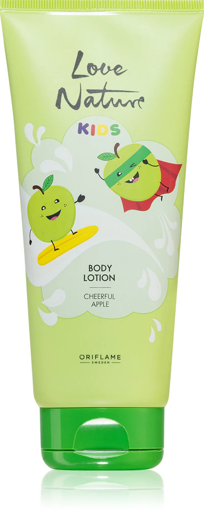 Oriflame Love Nature Kids Cheerful Apple body lotion for sensitive skin