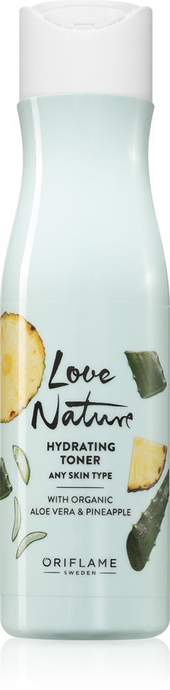 Oriflame Love Nature Organic Aloe Vera & Pineapple Moisturizing Facial Toner