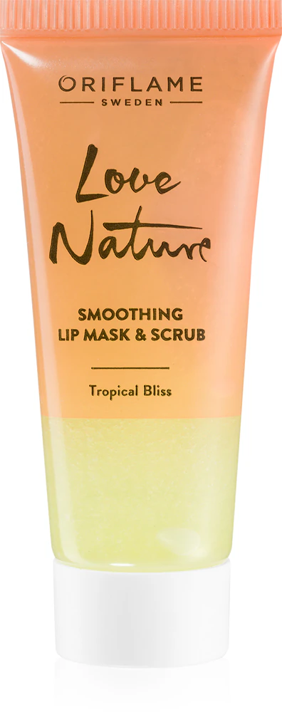 Oriflame Love Nature Tropical Bliss peeling and mask for lips