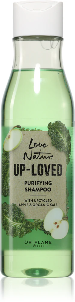 Oriflame Love Nature Up-Loved Upcycled Apple & Organic Kale the cleansing shampoo for oily hair