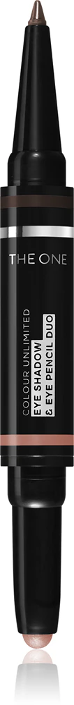 Oriflame The One Color Unlimited eyeshadow and eye pencil 2 in 1 Farbton Peach Perfect 1,2 g