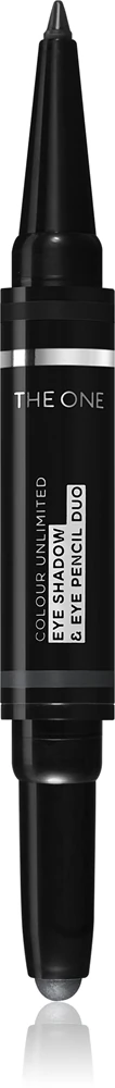 Oriflame The One Color Unlimited eyeshadow and eye pencil 2 in 1 Farbton Granite Gray 1,2 g