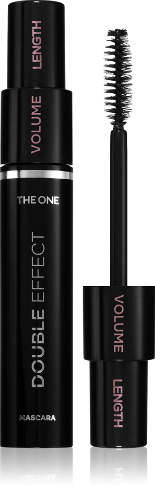 Oriflame The One Double Effect Mascara for longer, curved and fuller eyelashes with 2 in 1 brush