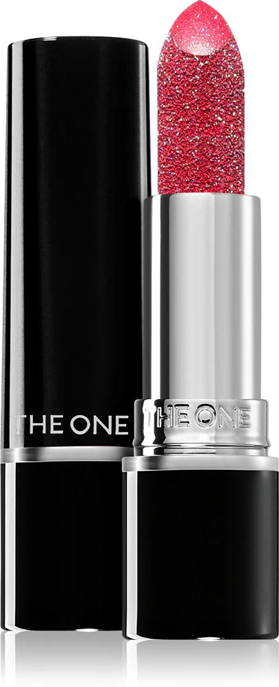 Oriflame The One Ultimate Glitter Creamy Lipstick for shimmering shine Farbton Wow-Factor Pink 3,1 g