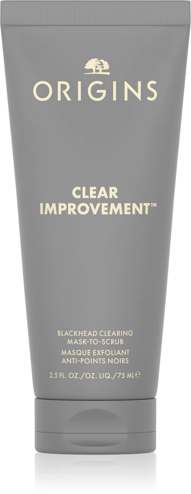 Origins Clear Improvement® Blackhead Clearing Mask-To-Scrub mask for pore cleansing and blackheads