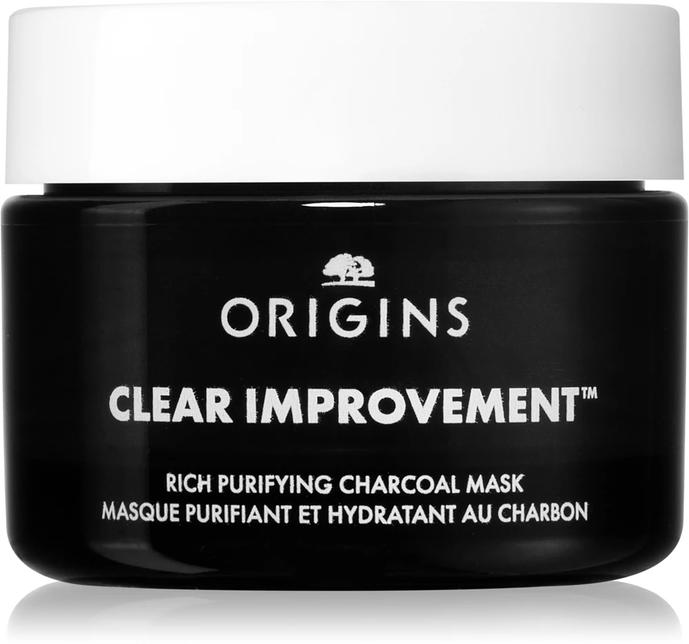 Origins Clear Improvement® Rich Purifying Charcoal Mask purifying mask with activated charcoal