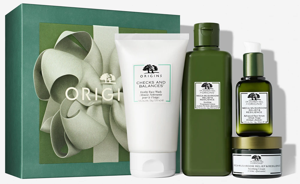 Origins Dr. Andrew Weil for Origins™ Mega-Mushroom Luxe Set Gift Set (Face)