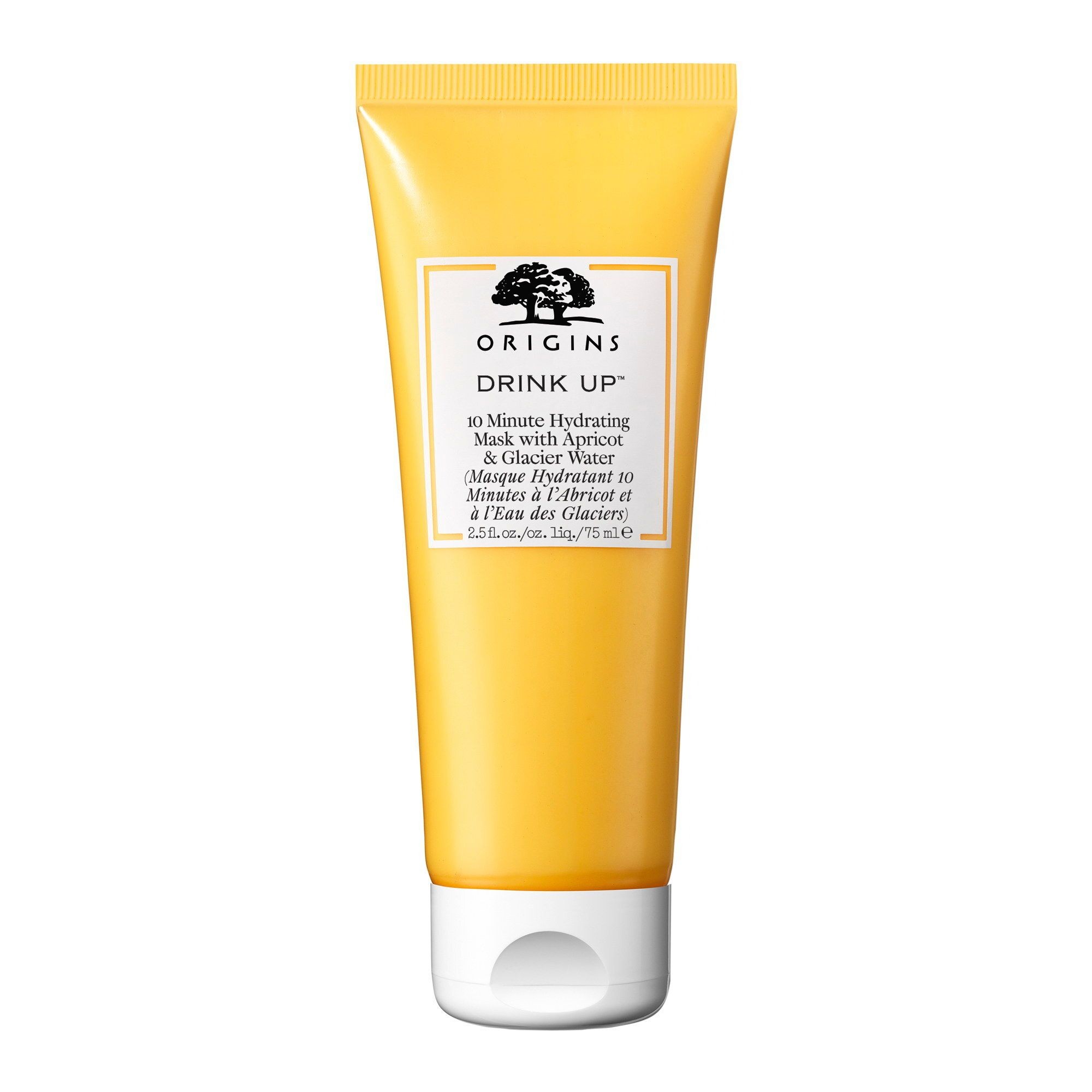ORIGINS Drink Up™ 10 Minute Hydrating Mask with Apricot & Swiss Glacier Water Hydrating facial mask 75 ml